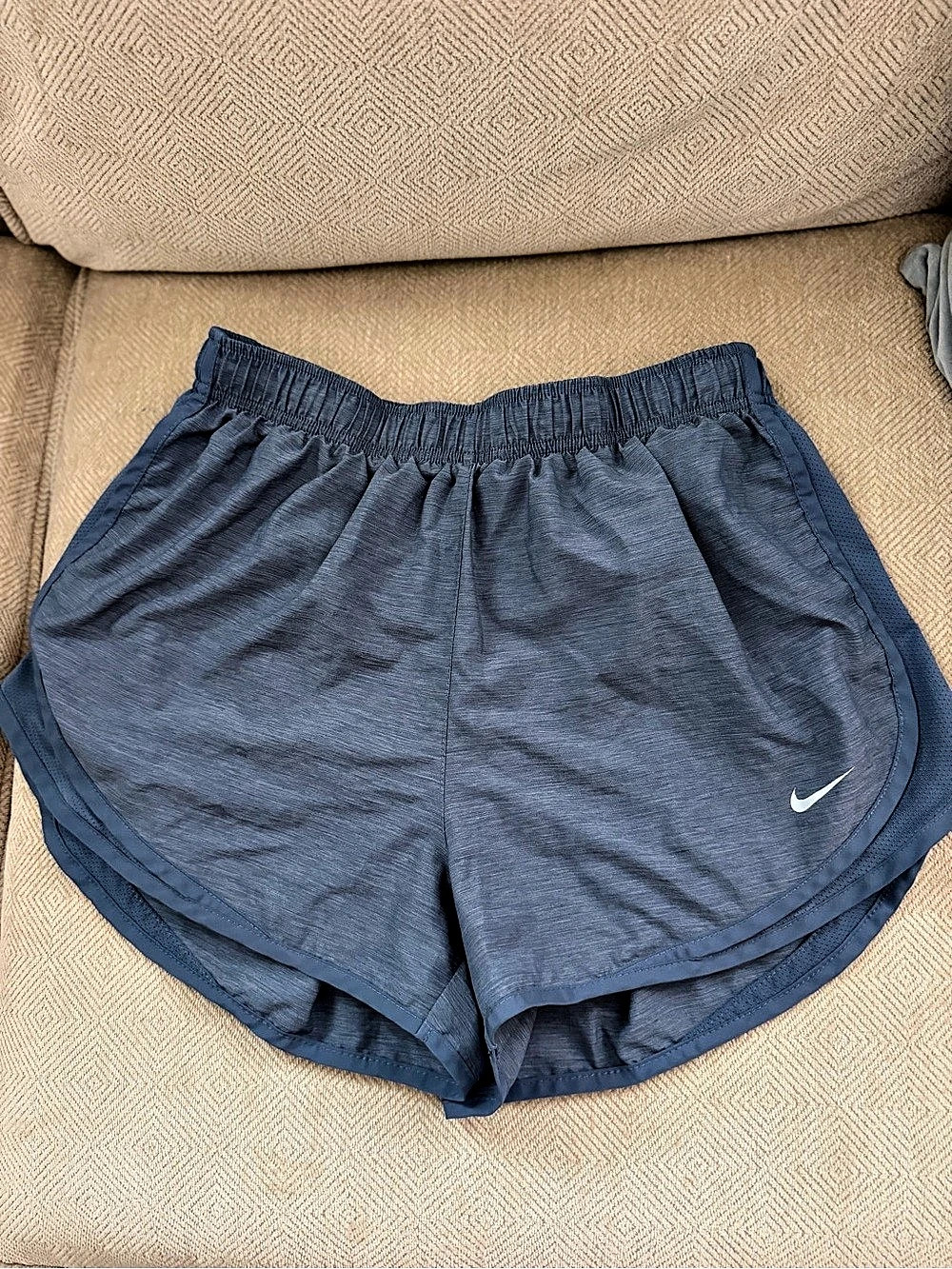 Nike Dri-FIT women’s Tempo Running Shorts Athletic Blue Large